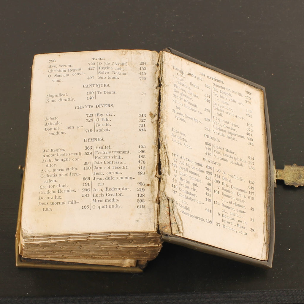 Paroissien Romain - Luxe Goudsnede & Messing Sluiting - Barbou Frères, Limoges 1849-1868