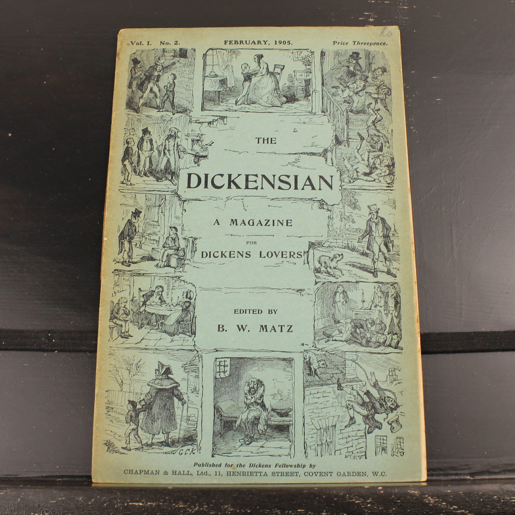 The Dickensian n° 2 (1905) | Revue littéraire ancienne sur Charles Dickens