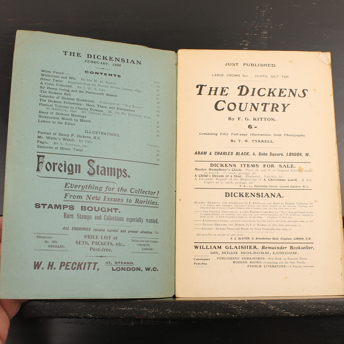 The Dickensian No. 2 (1905) | Antiek Literair Tijdschrift over Charles Dickens