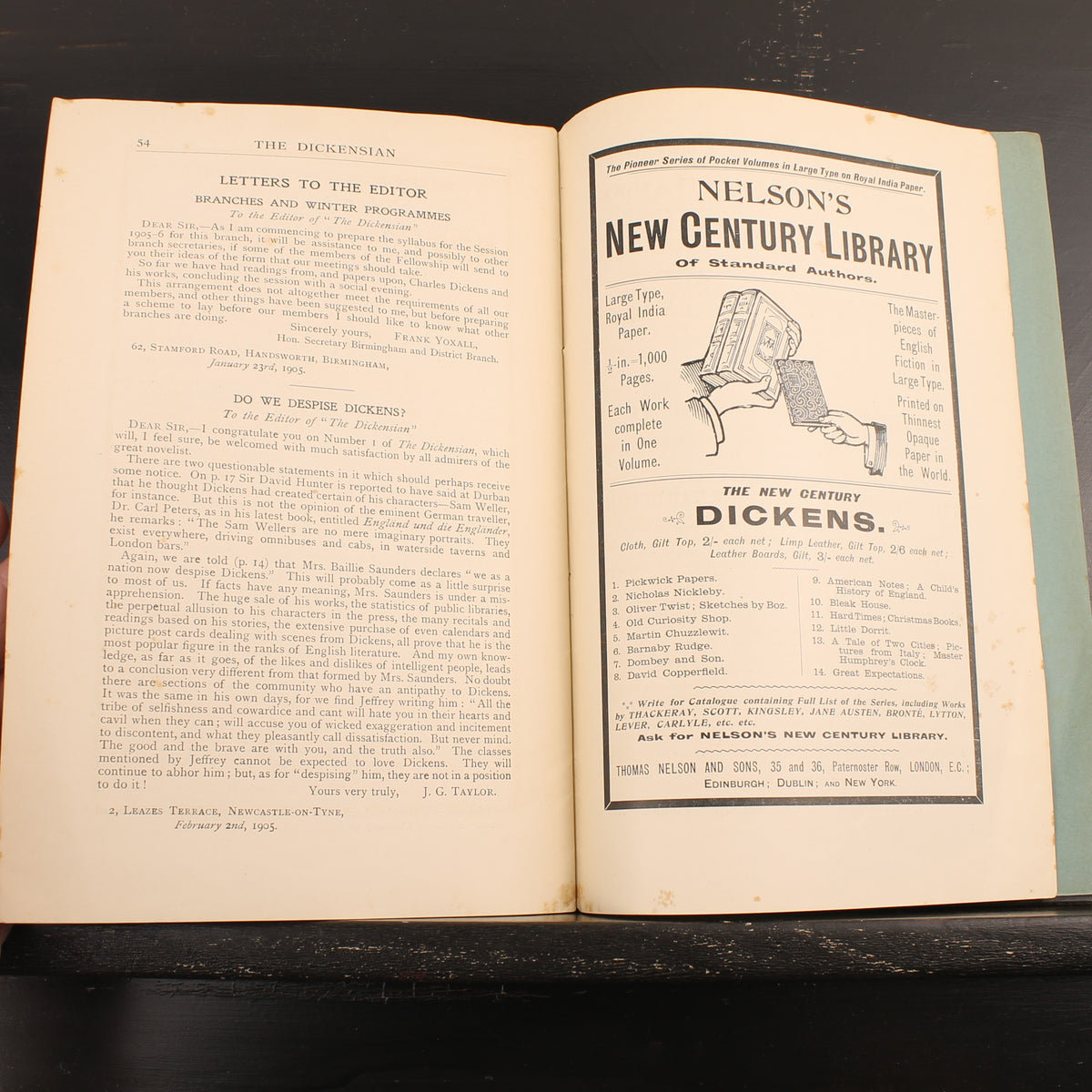 The Dickensian No. 2 (1905) | Antiek Literair Tijdschrift over Charles Dickens