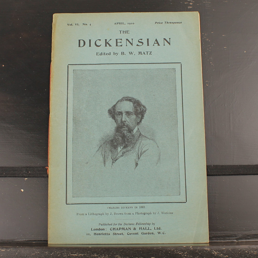 The Dickensian No. 4 (1910) | Antique Literary Magazine about Charles Dickens