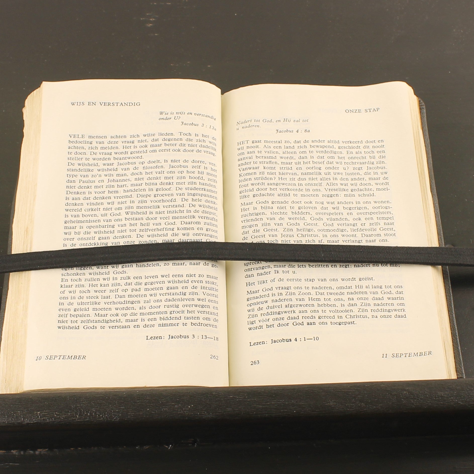 De Dag met God [1955] | Bijbels Dagboek | A. Jongbloed Leeuwarden