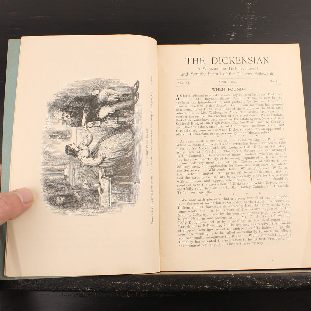 The Dickensian No. 4 (1910) | Antique Literary Magazine about Charles Dickens
