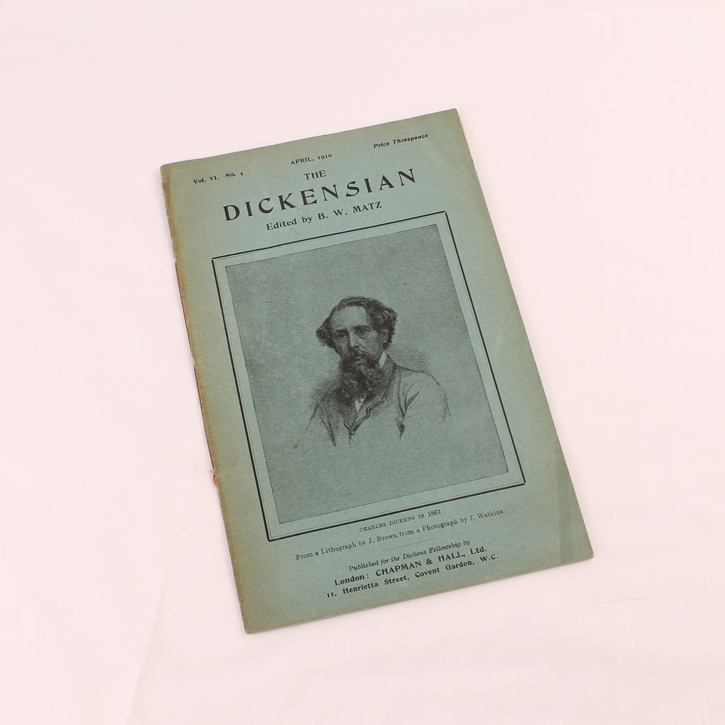 The Dickensian No. 4 (1910) | Antique Literary Magazine about Charles Dickens