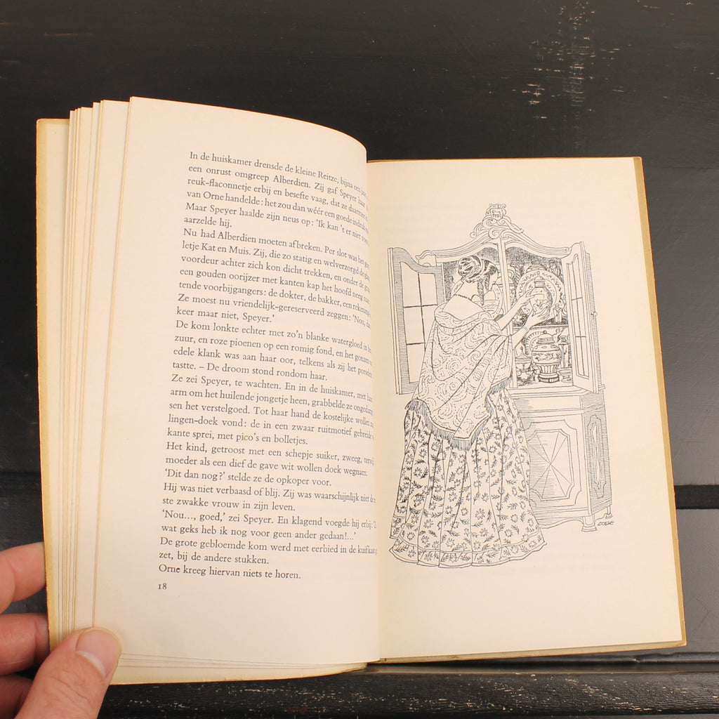 La Table de porcelaine - Olaf J. de Landell - 1951 - Cadeau de la Semaine du livre avec carte-concours originale