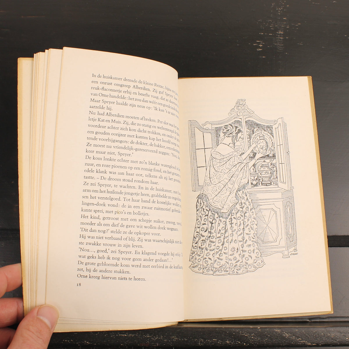 La Table de porcelaine - Olaf J. de Landell - 1951 - Cadeau de la Semaine du livre avec carte-concours originale