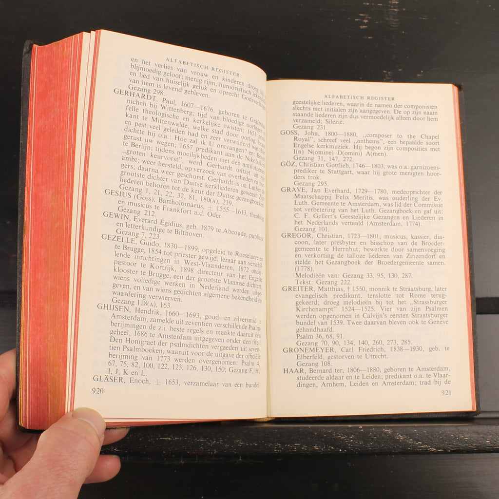 Psalms and Hymns (1938) | Reformed Church Book, Fifth Edition