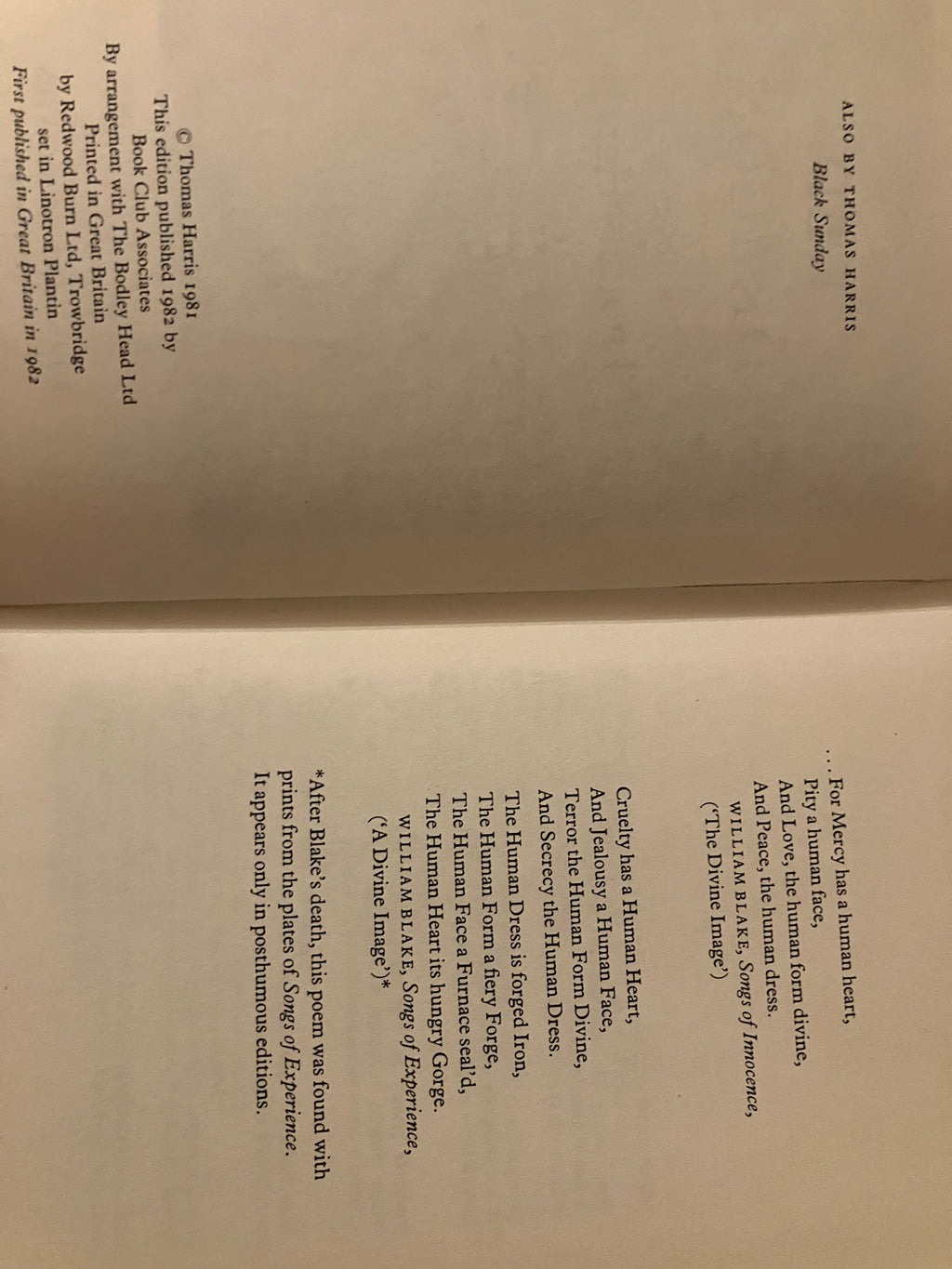 Red Dragon | Thomas Harris (BCA Edition)