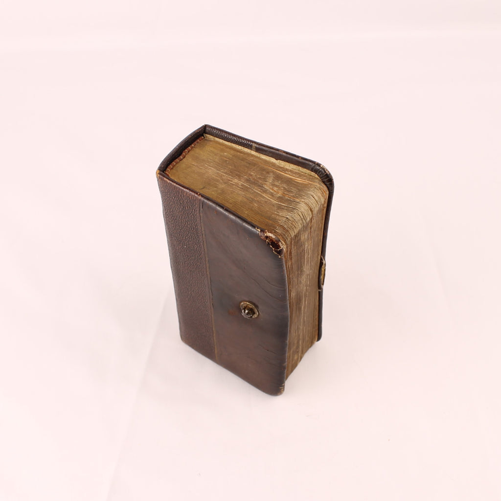 Het Nieuwe Testament - Leren Zakbijbel met Goudsnede - Inscriptie 1929