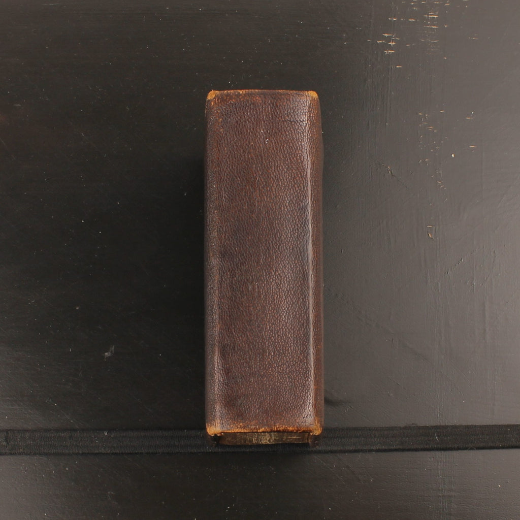 Het Nieuwe Testament - Leren Zakbijbel met Goudsnede - Inscriptie 1929