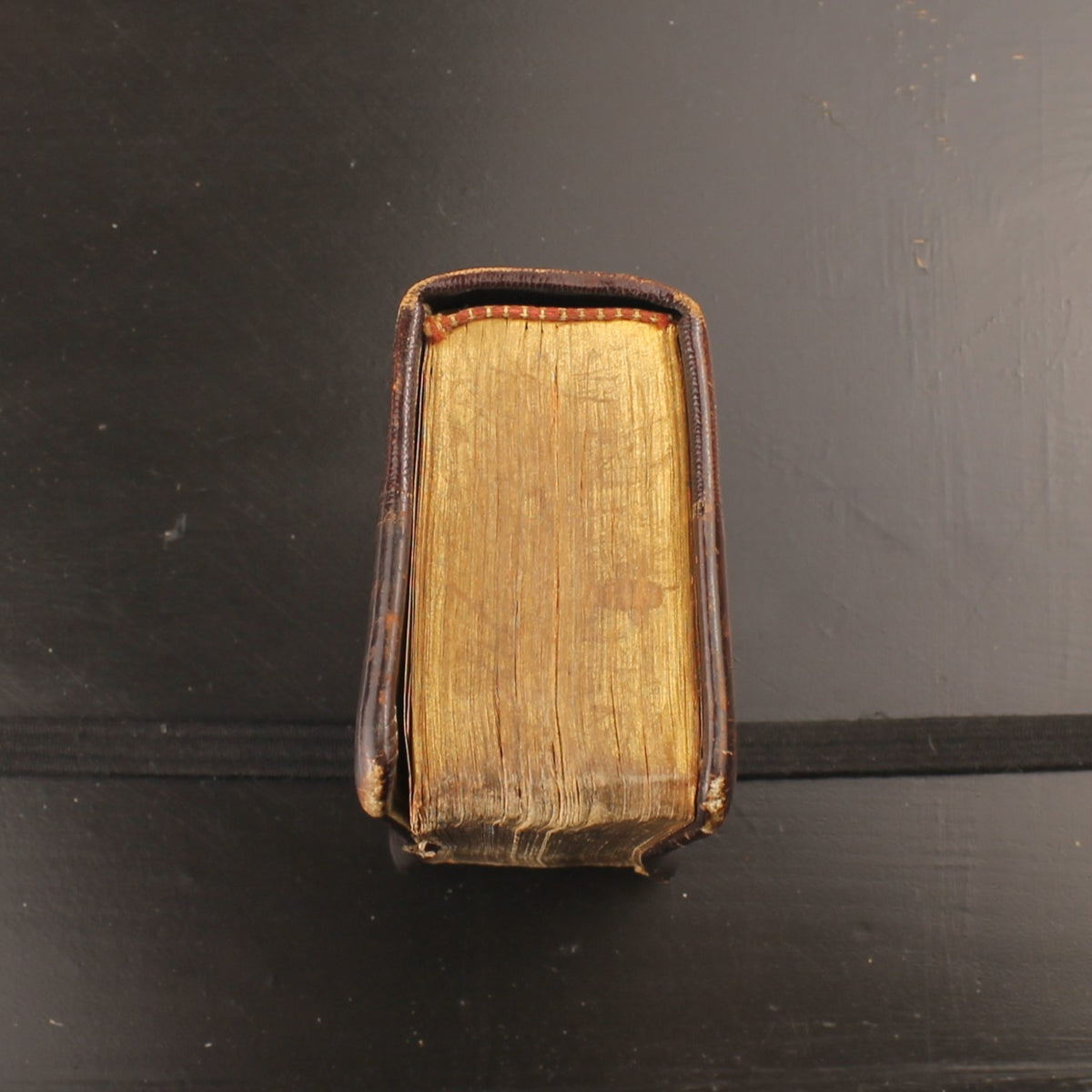 Het Nieuwe Testament - Leren Zakbijbel met Goudsnede - Inscriptie 1929