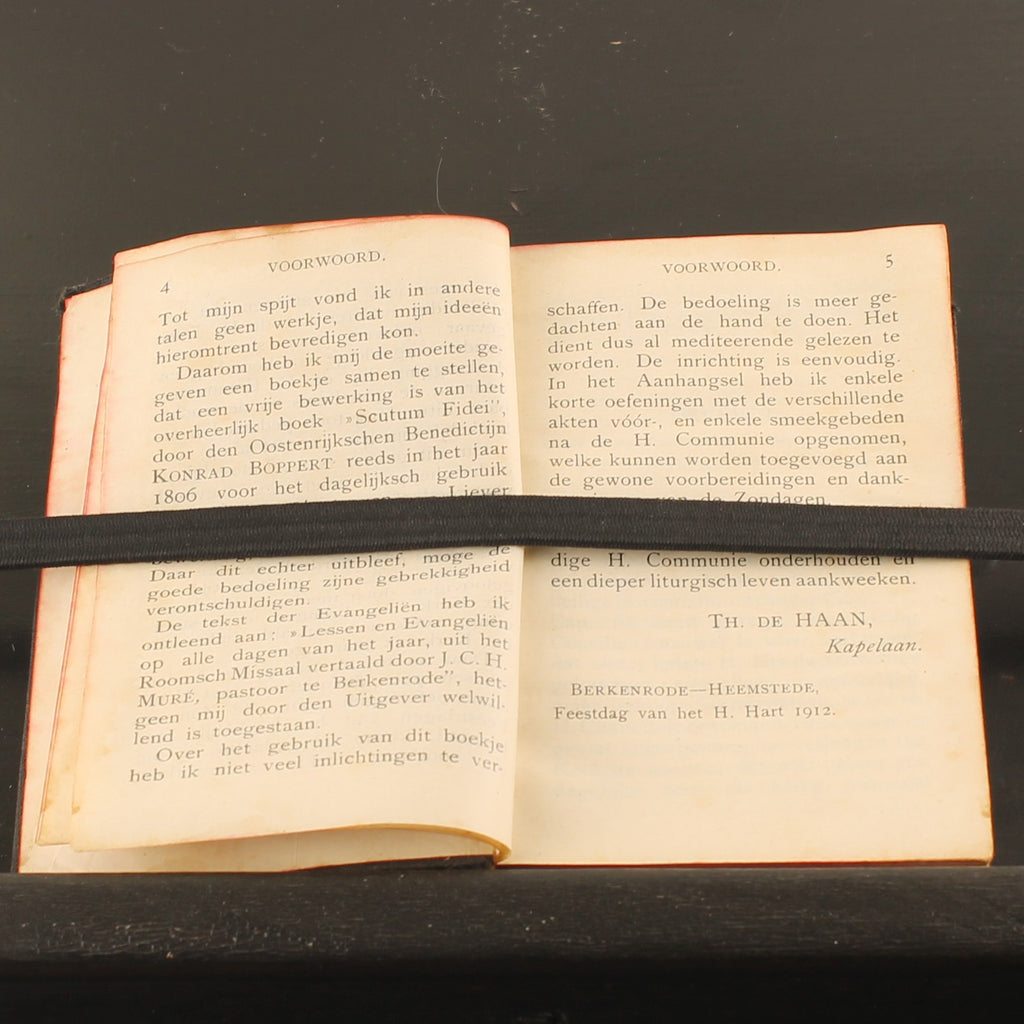 ZieleSpijs [1913] | Antique Catholic Communion Booklet | Leiden