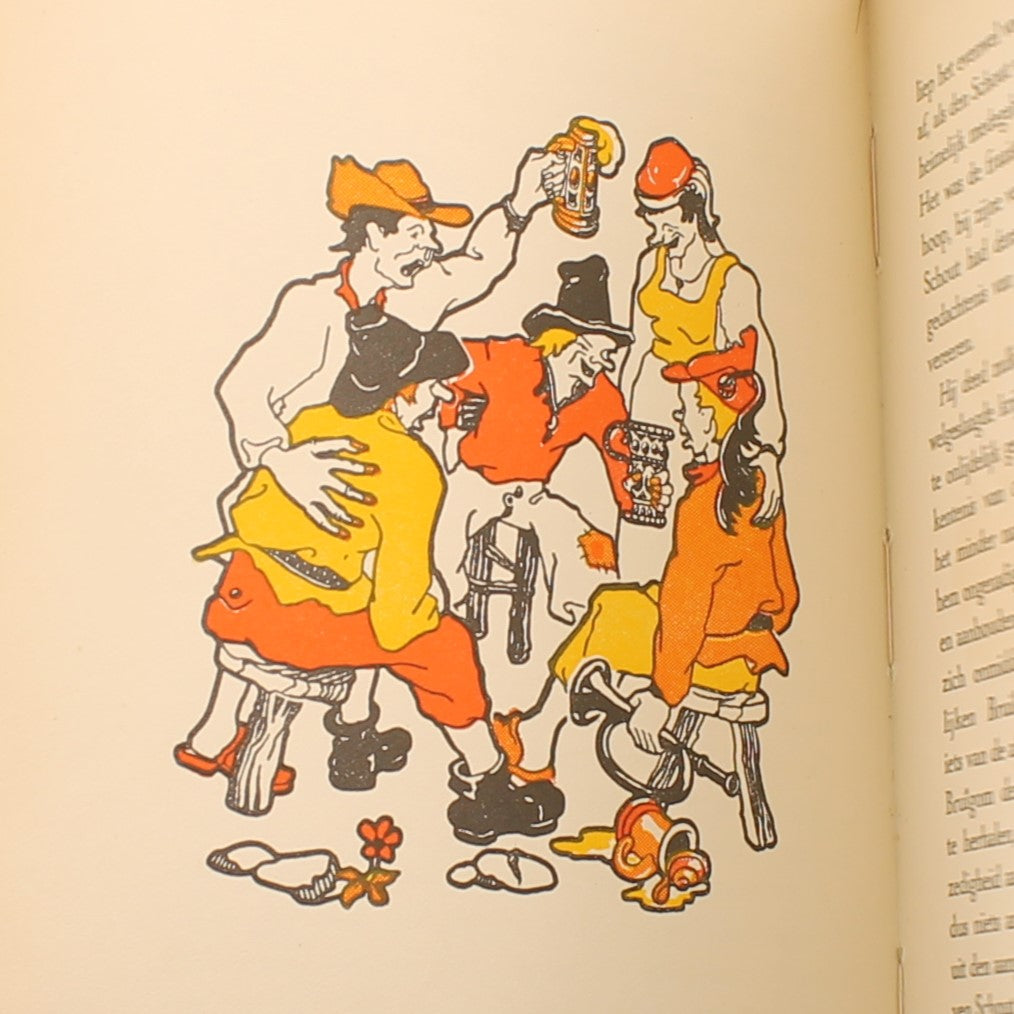 Two Stories (1941) | A.C.W. Staring | Illustrated Wartime Edition with Easter Greeting