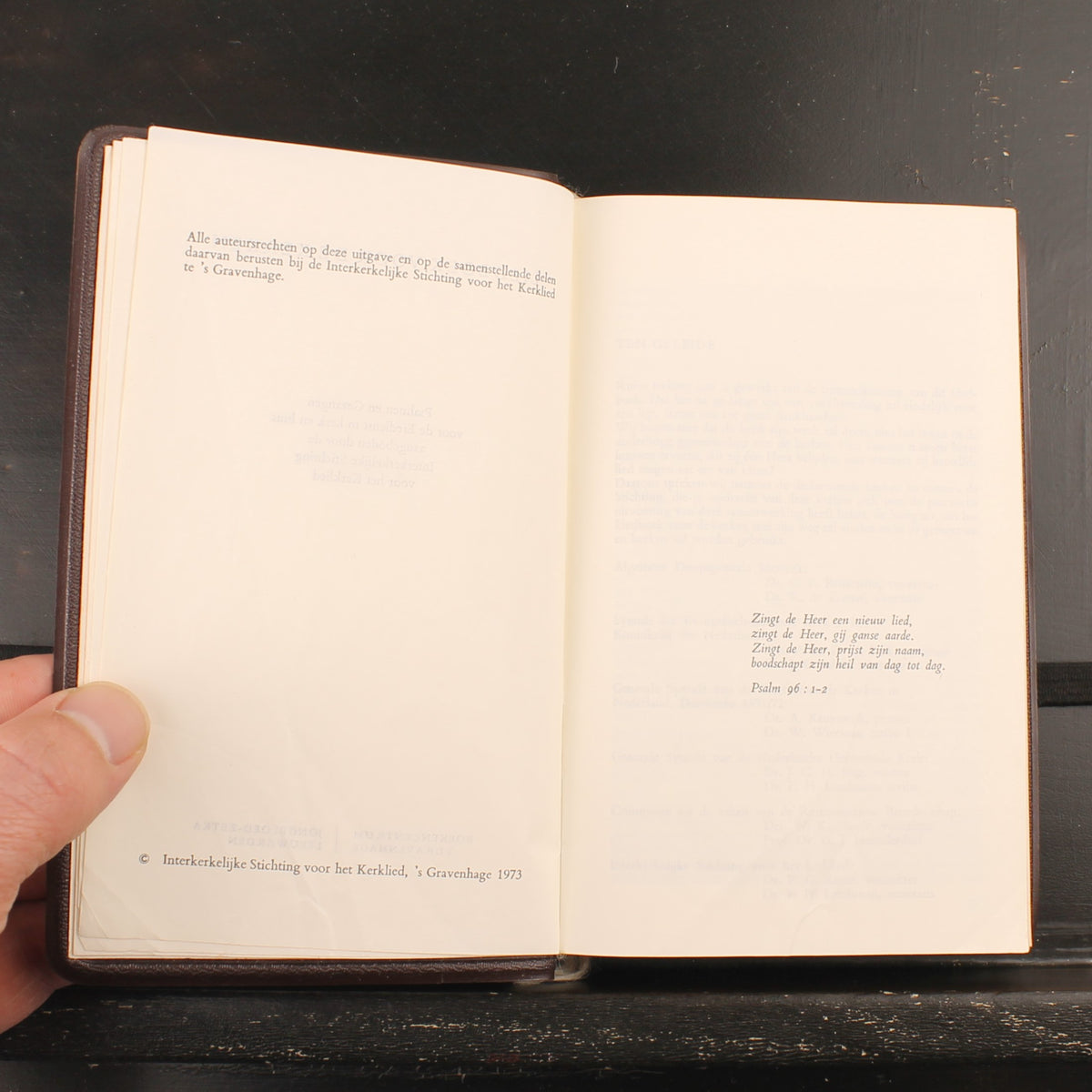Liedboek voor de Kerken (1973) | Vintage Church Hymnal with Cassette