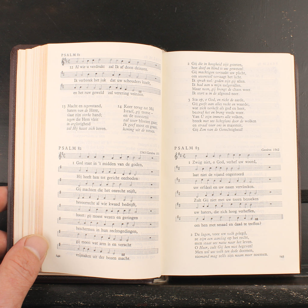 Liedboek voor de Kerken (1973) | Vintage Church Hymnal with Cassette