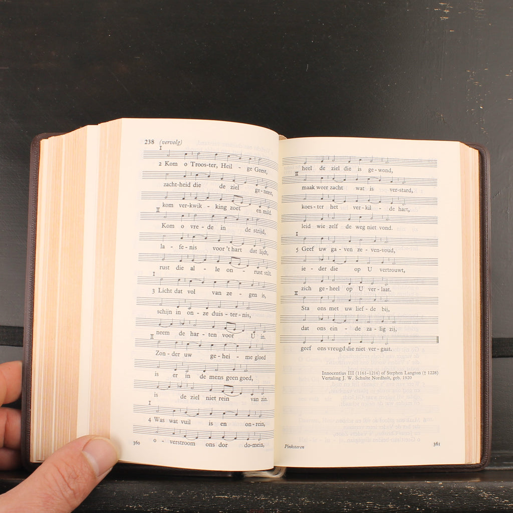 Liedboek voor de Kerken (1973) | Vintage Church Hymnal with Cassette
