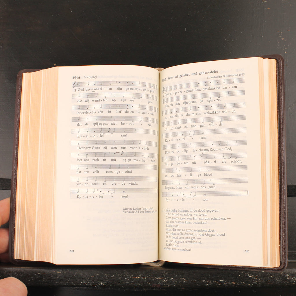 Liedboek voor de Kerken (1973) | Vintage Church Hymnal with Cassette