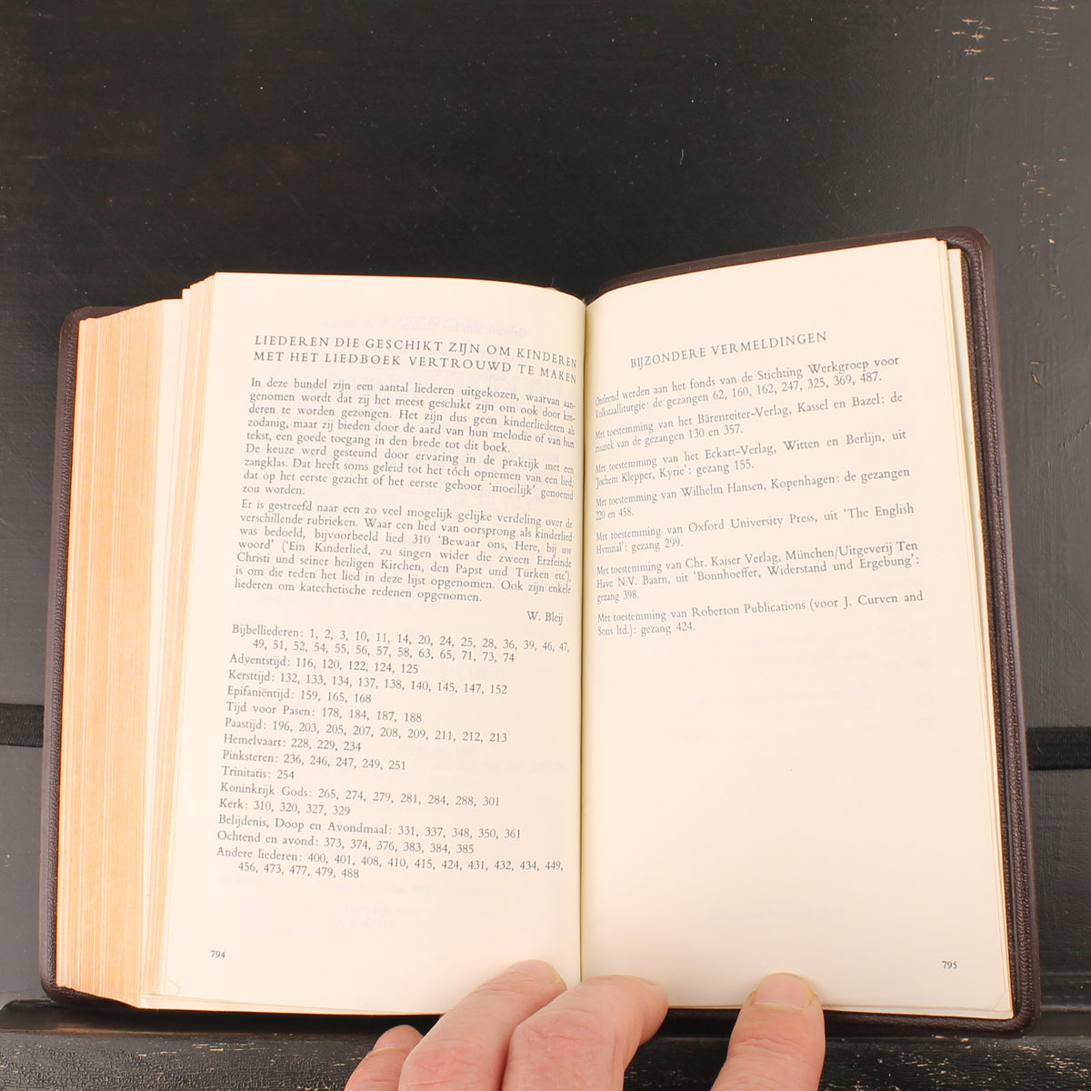 Liedboek voor de Kerken (1973) | Vintage Church Hymnal with Cassette
