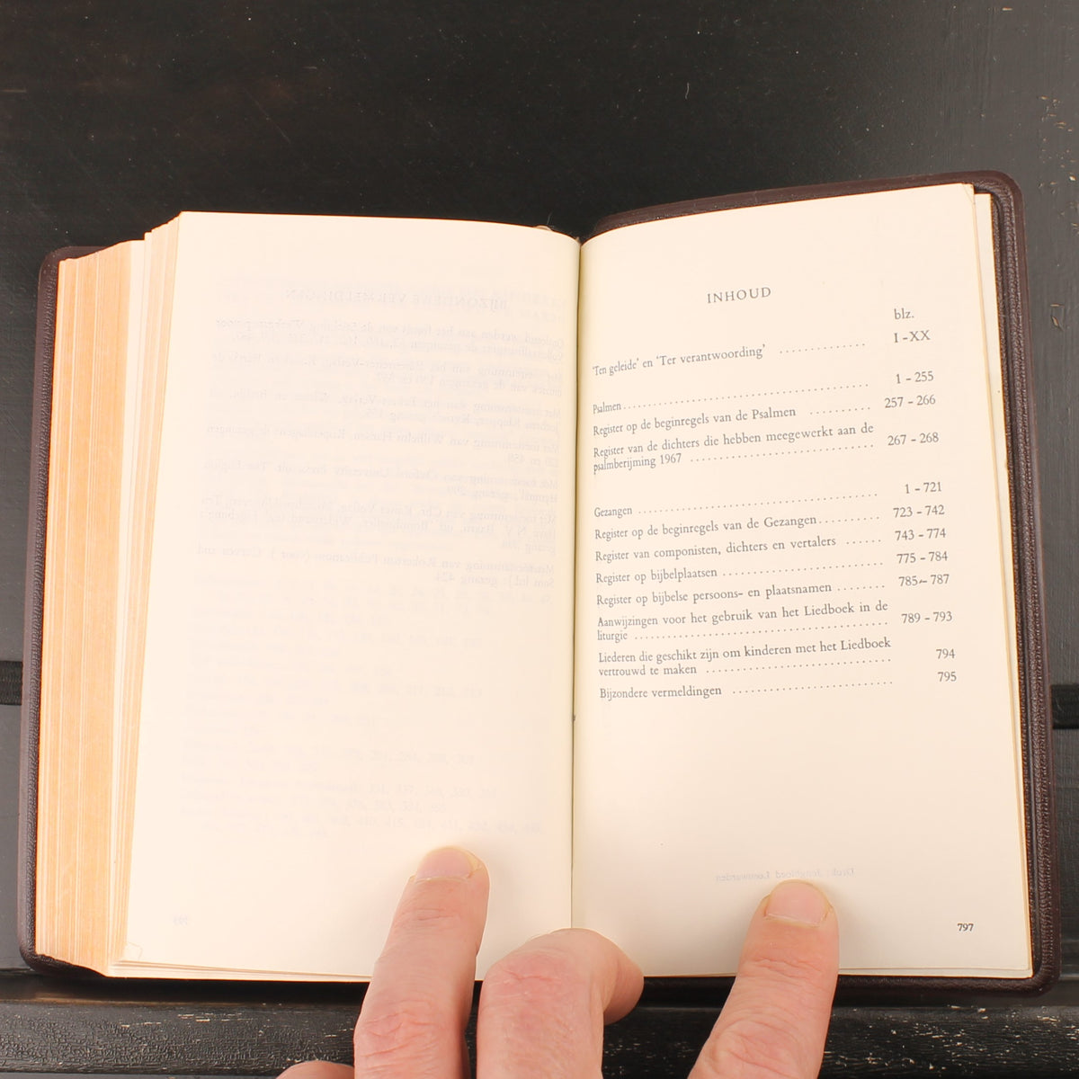 Liedboek voor de Kerken (1973) | Vintage Church Hymnal with Cassette