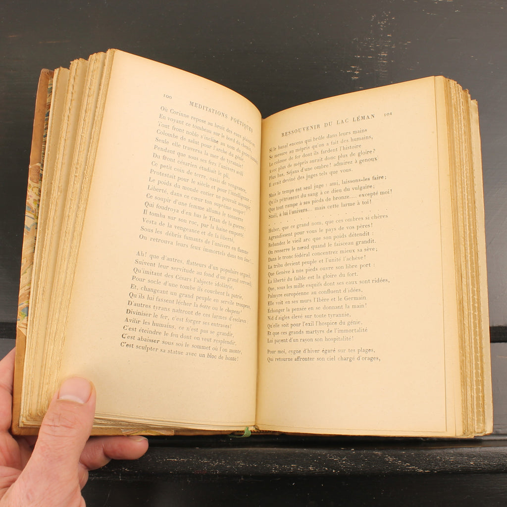 Alphonse de Lamartine - Méditations Poétiques (1922-1924) - Librairie Hachette, Parijs