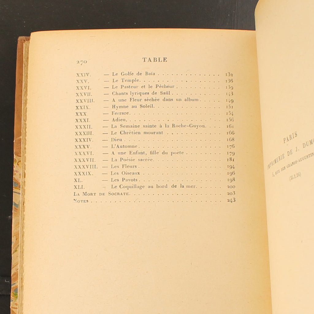 Alphonse de Lamartine - Méditations Poétiques (1922-1924) - Librairie Hachette, Parijs