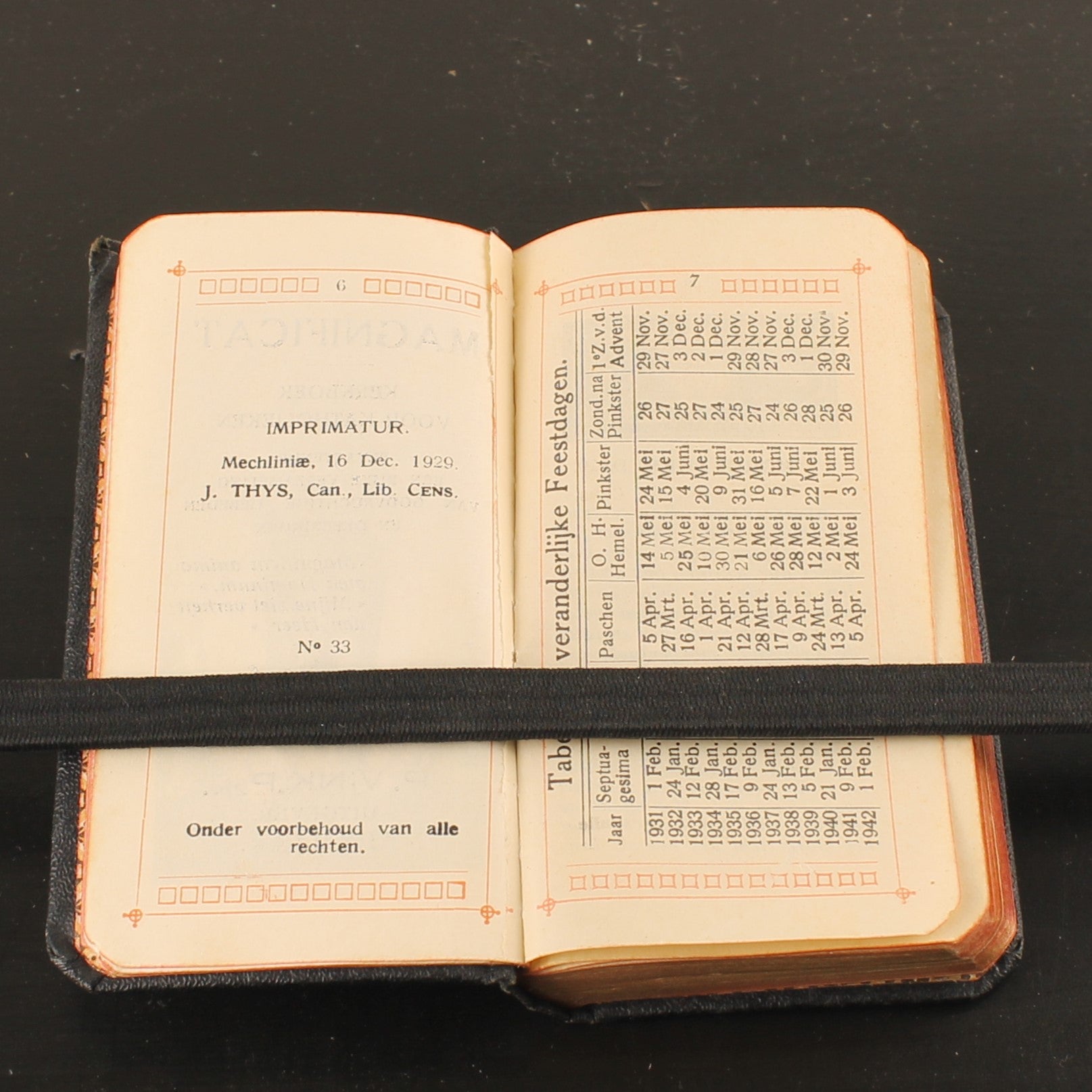 Magnificat – Interbellum Catholic Prayer Book (1929) | Gilt Edges | Alkmaar