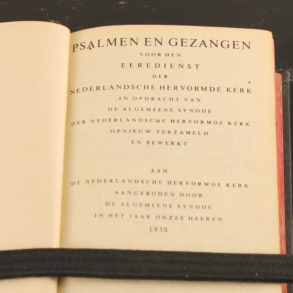 Psaumes et Cantiques [1938] Entre-deux-guerres | Tranche rouge