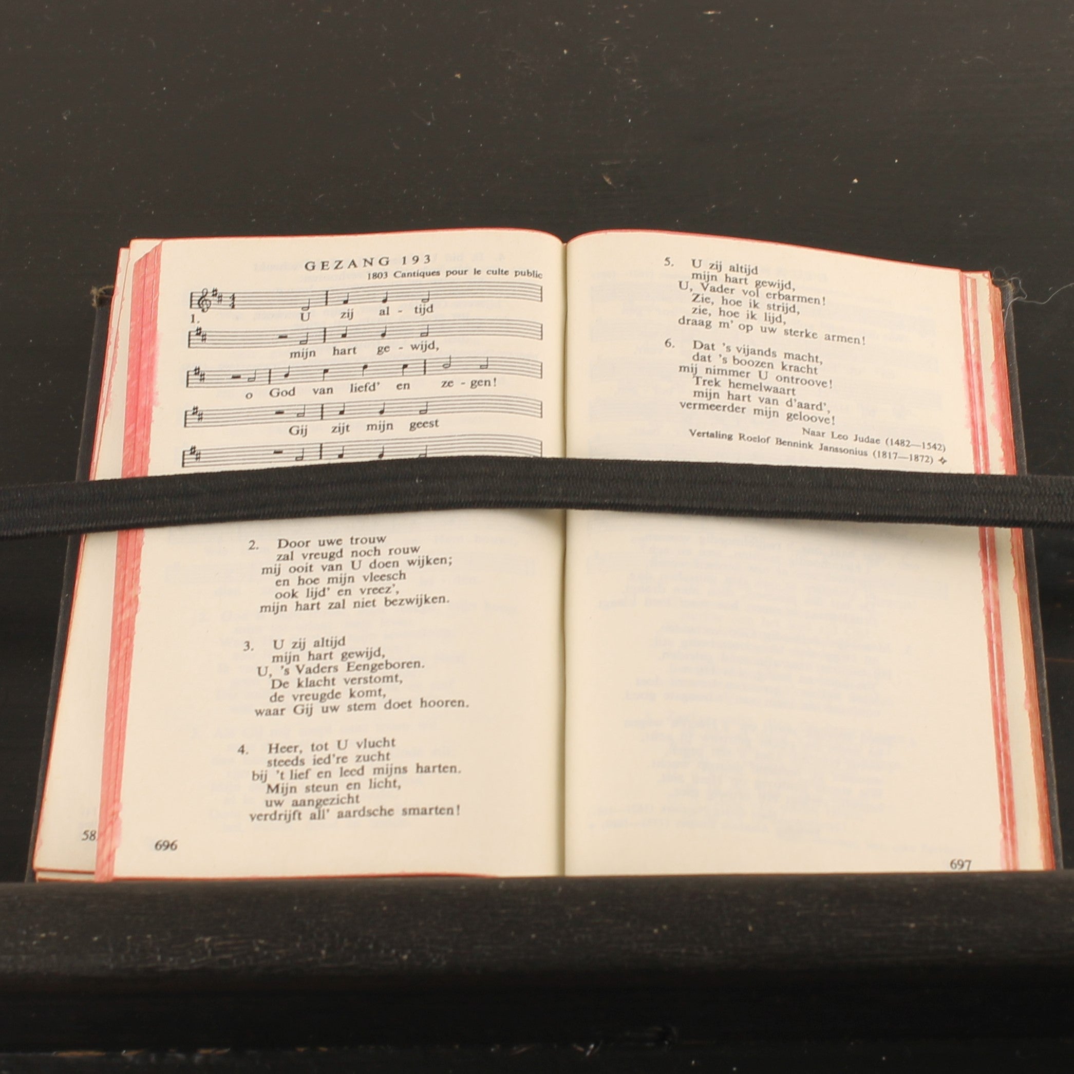 Psaumes et Cantiques [1938] Entre-deux-guerres | Tranche rouge