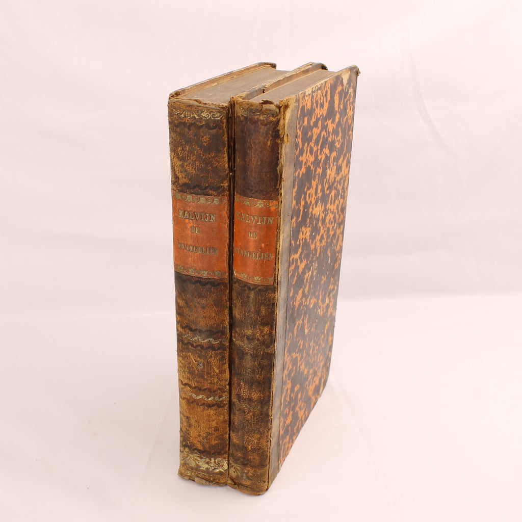 De Evangeliën van Mattheus, Markus en Lukas - Johannes Calvijn - Deel 2 (1868) en 3 (1871)
