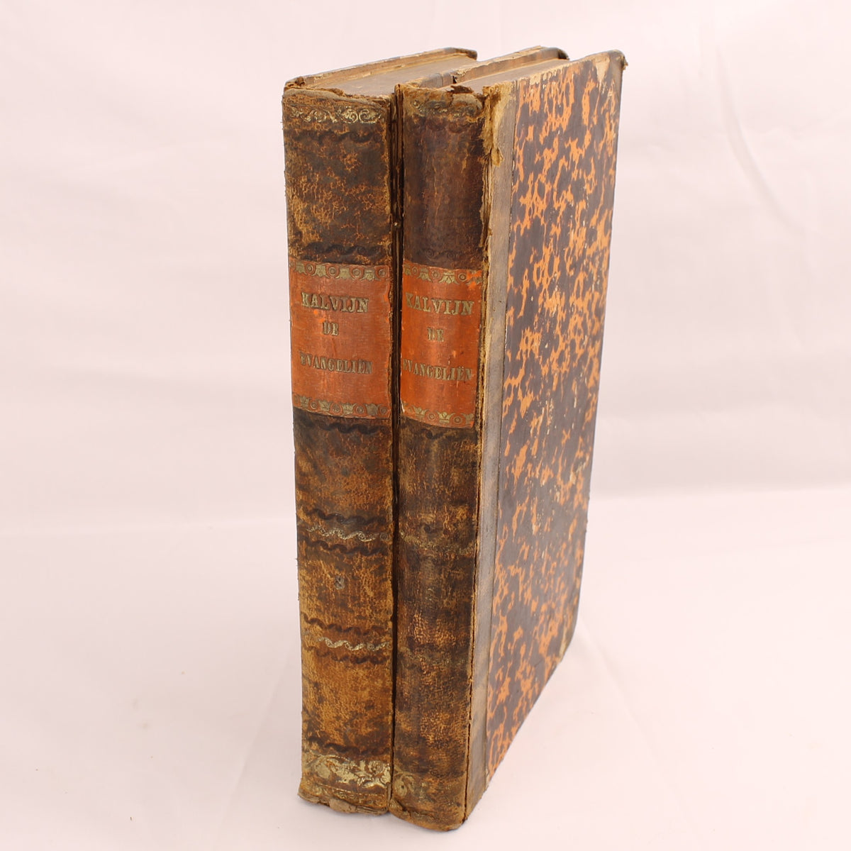 De Evangeliën van Mattheus, Markus en Lukas - Johannes Calvijn - Deel 2 (1868) en 3 (1871)