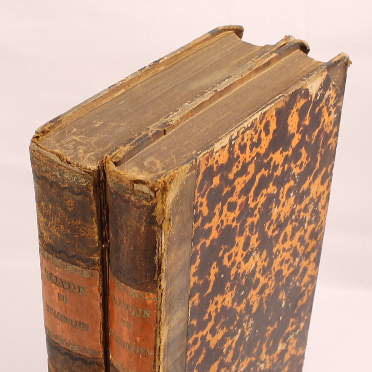 De Evangeliën van Mattheus, Markus en Lukas - Johannes Calvijn - Deel 2 (1868) en 3 (1871)