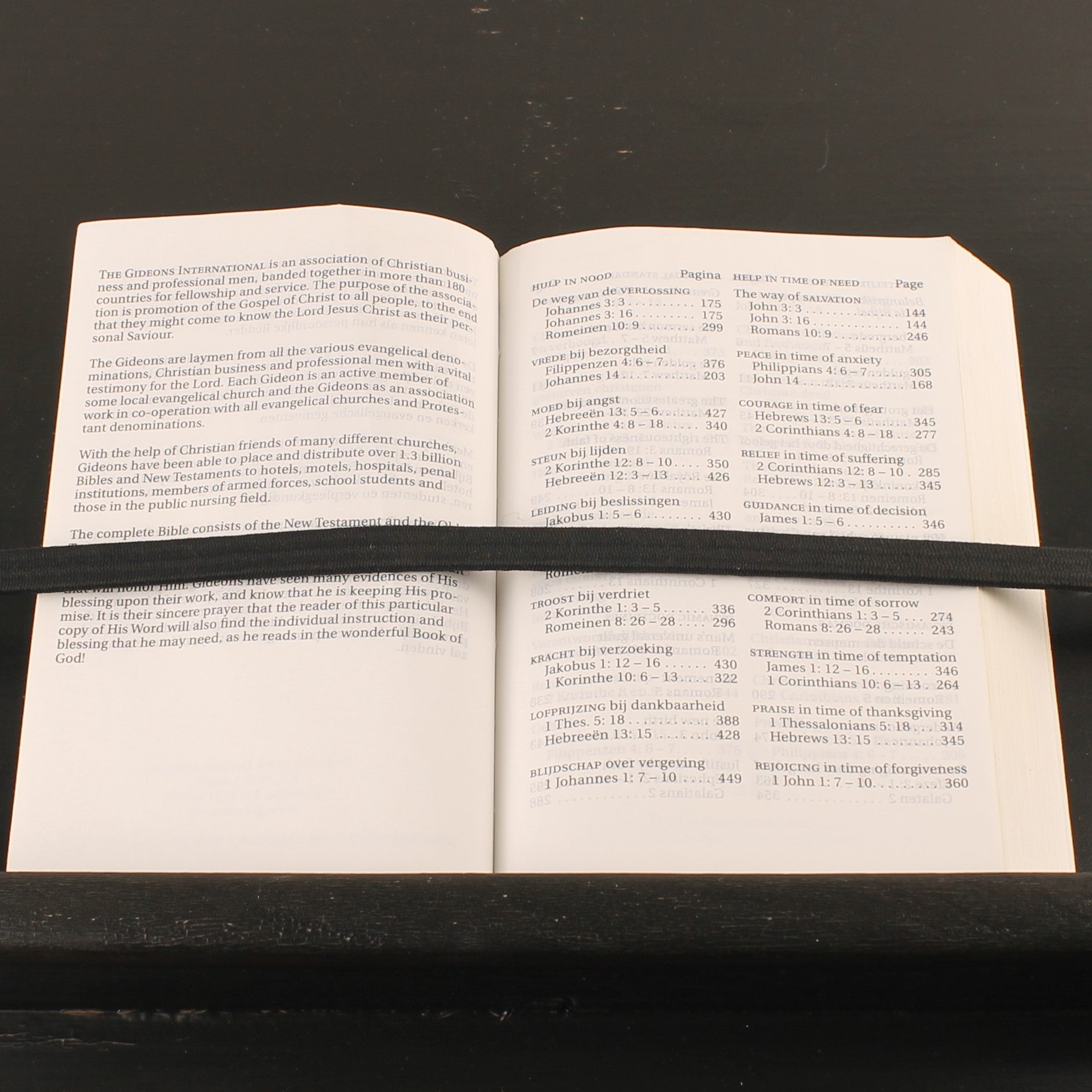 Het Nieuwe Testament | Gideons International Hotelbijbel | NL/ENG