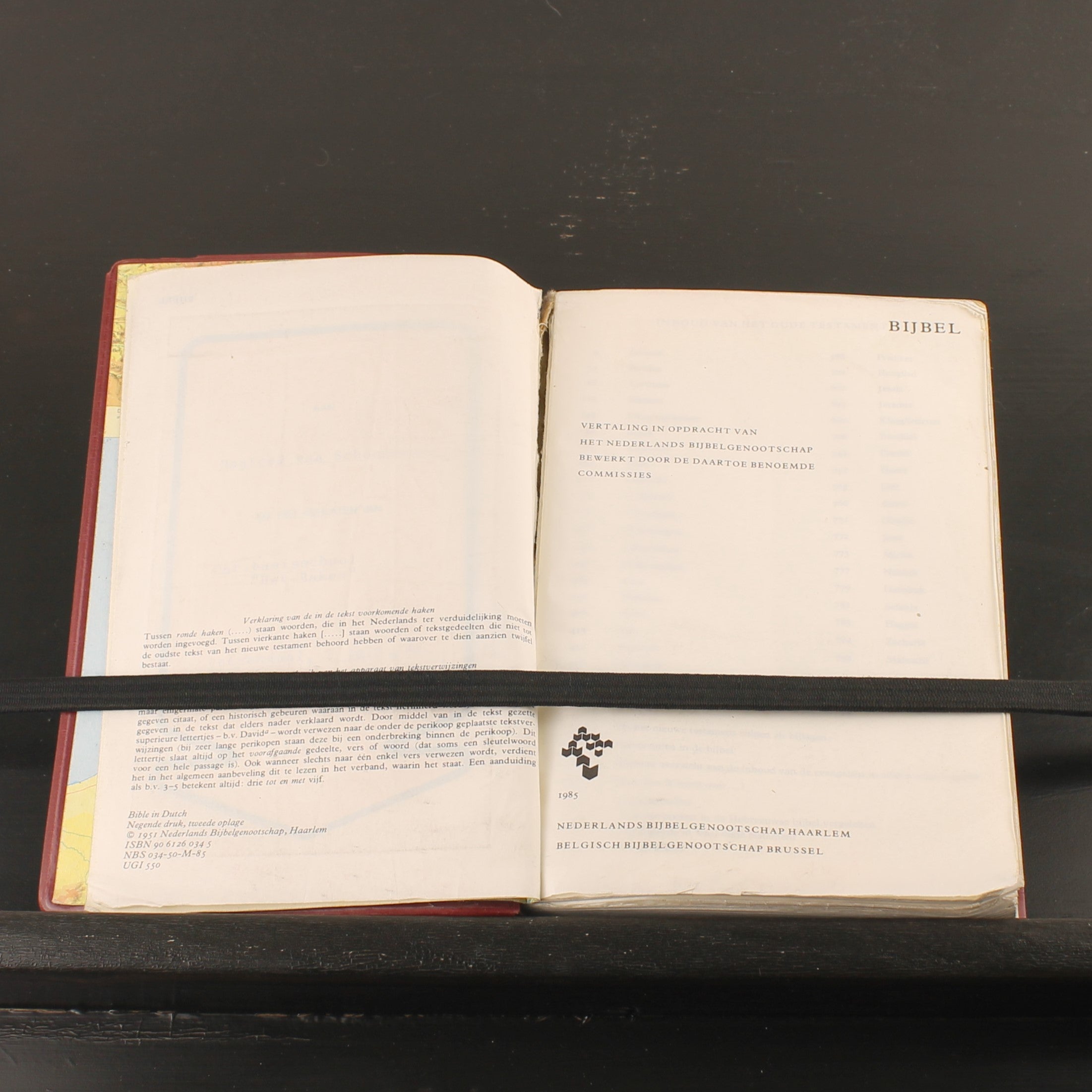 Bible [1985] | Dutch Bible Society | Old Testament | Maps