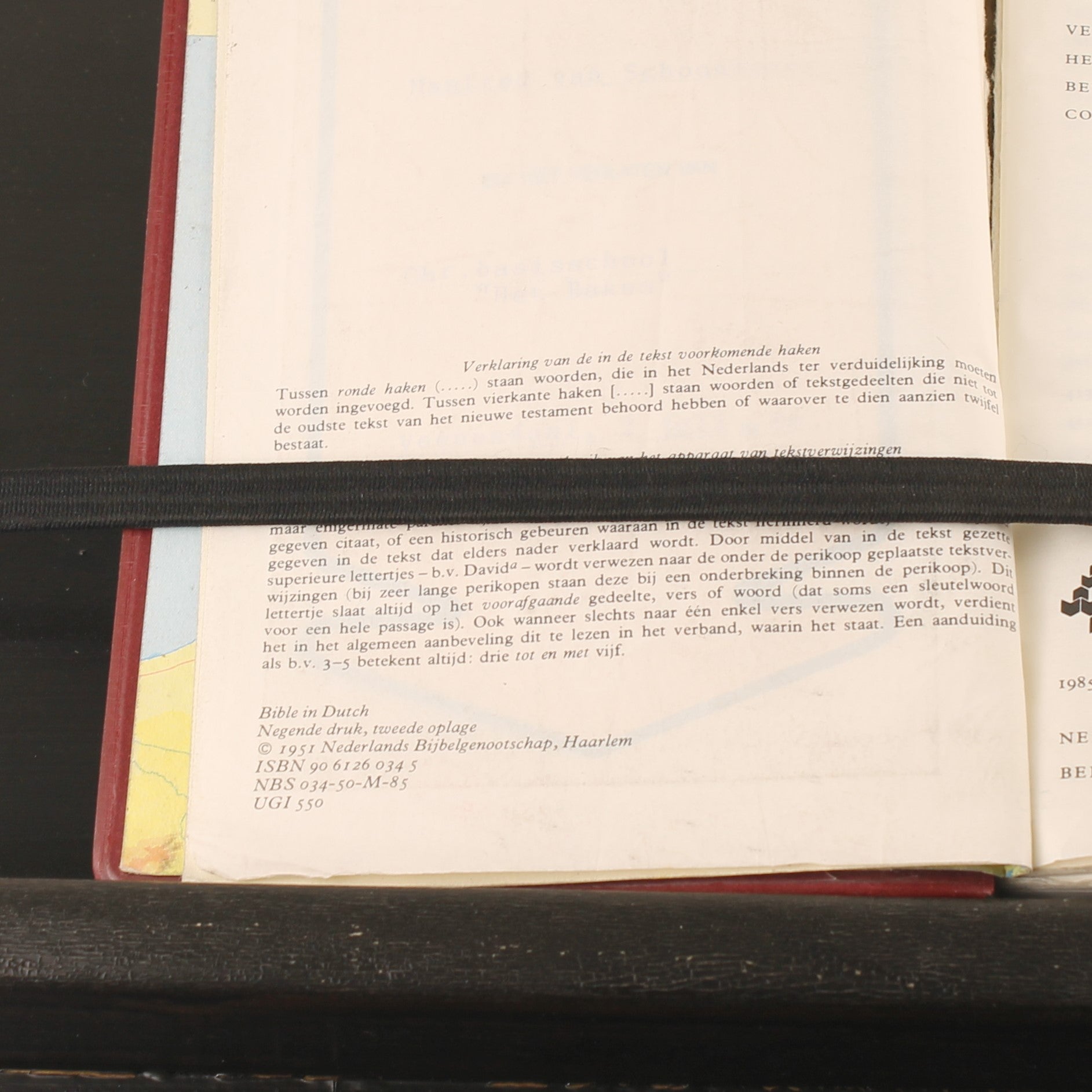 Bijbel [1985] | Nederlands Bijbelgenootschap | Oude Testament | Kaarten