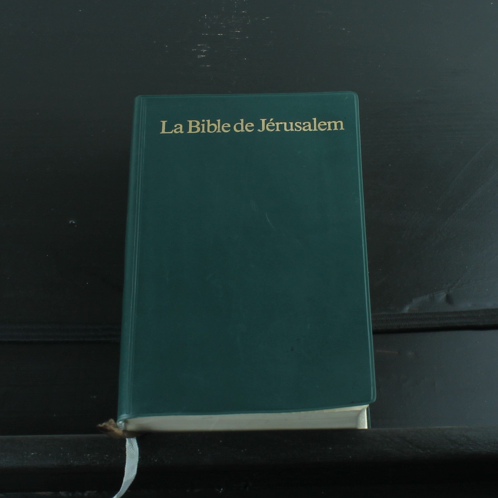 La Bible de Jérusalem (1975) – Vintage Franse Studiebijbel | Groene Band