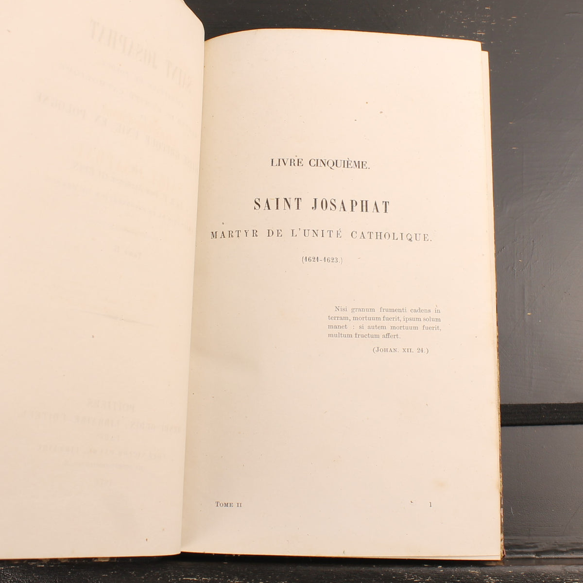 Saint Josaphat (1874) Deel 2 - Dom Alphonse Guépin - Victor Palmé, Parijs