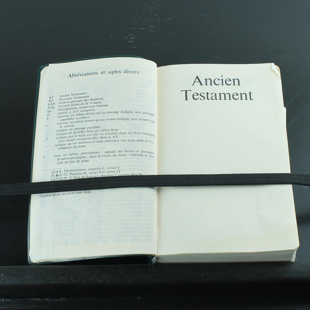 La Bible de Jérusalem (1975) – Vintage Franse Studiebijbel | Groene Band