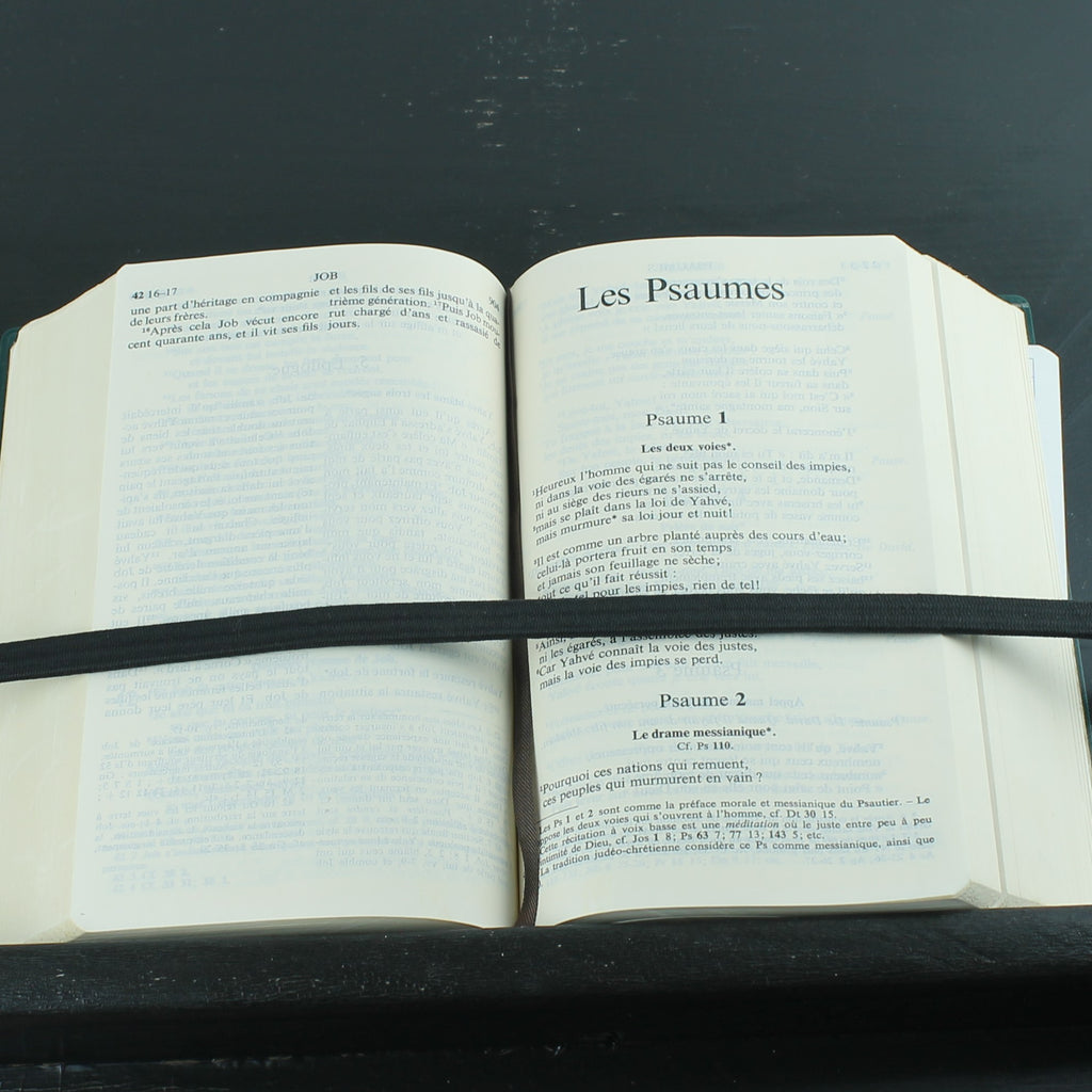 La Bible de Jérusalem (1975) – Vintage Franse Studiebijbel | Groene Band