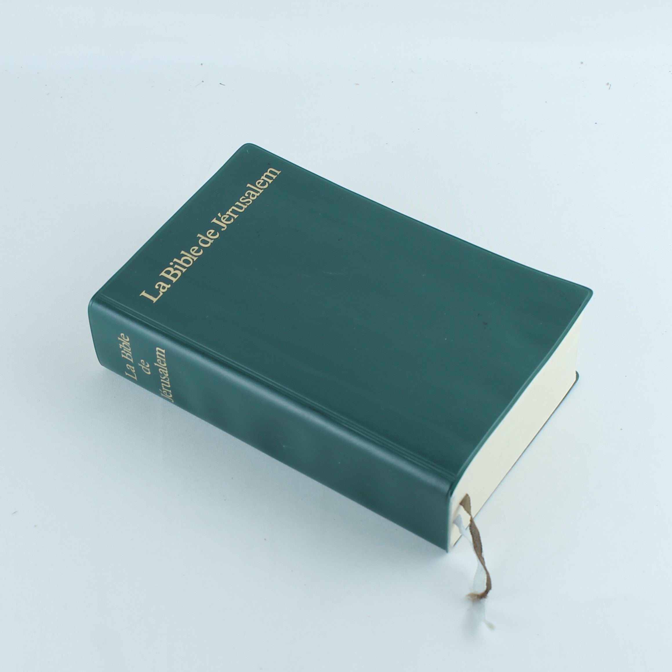 La Bible de Jérusalem (1975) – Vintage Franse Studiebijbel | Groene Band