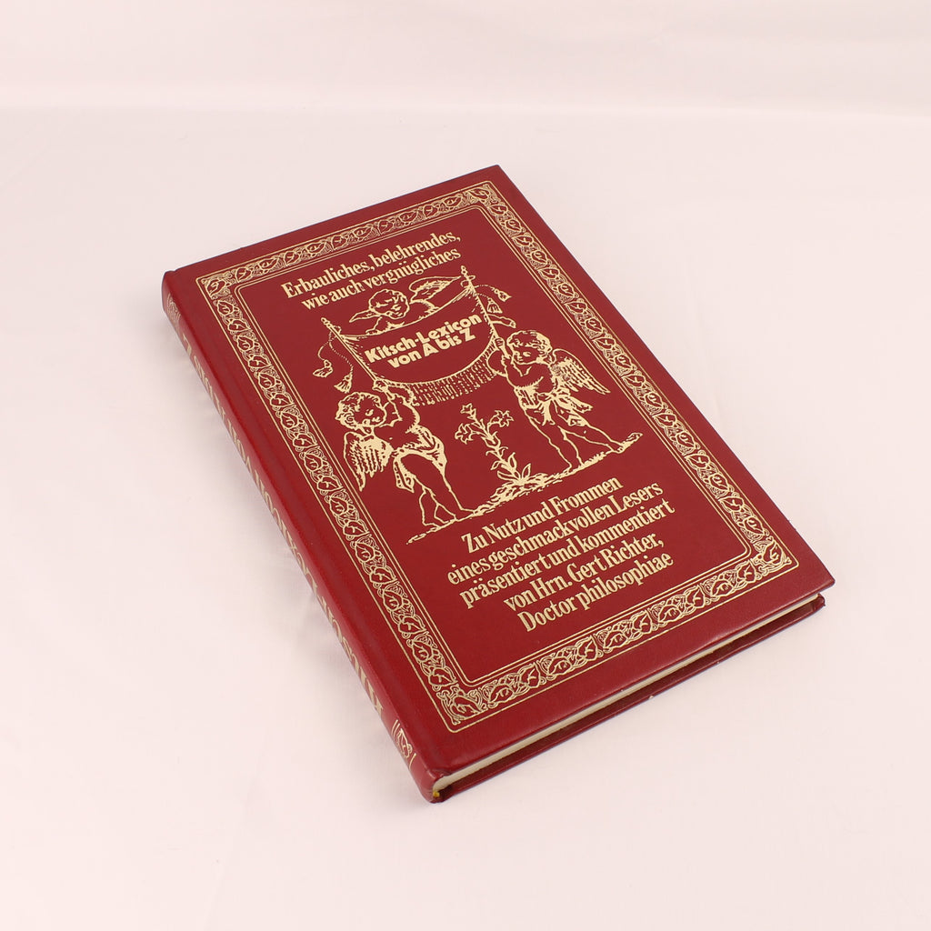 Kitsch-Lexicon von A bis Z - Gert Richter - Geïllustreerd Vintage Kunstboek, 1972
