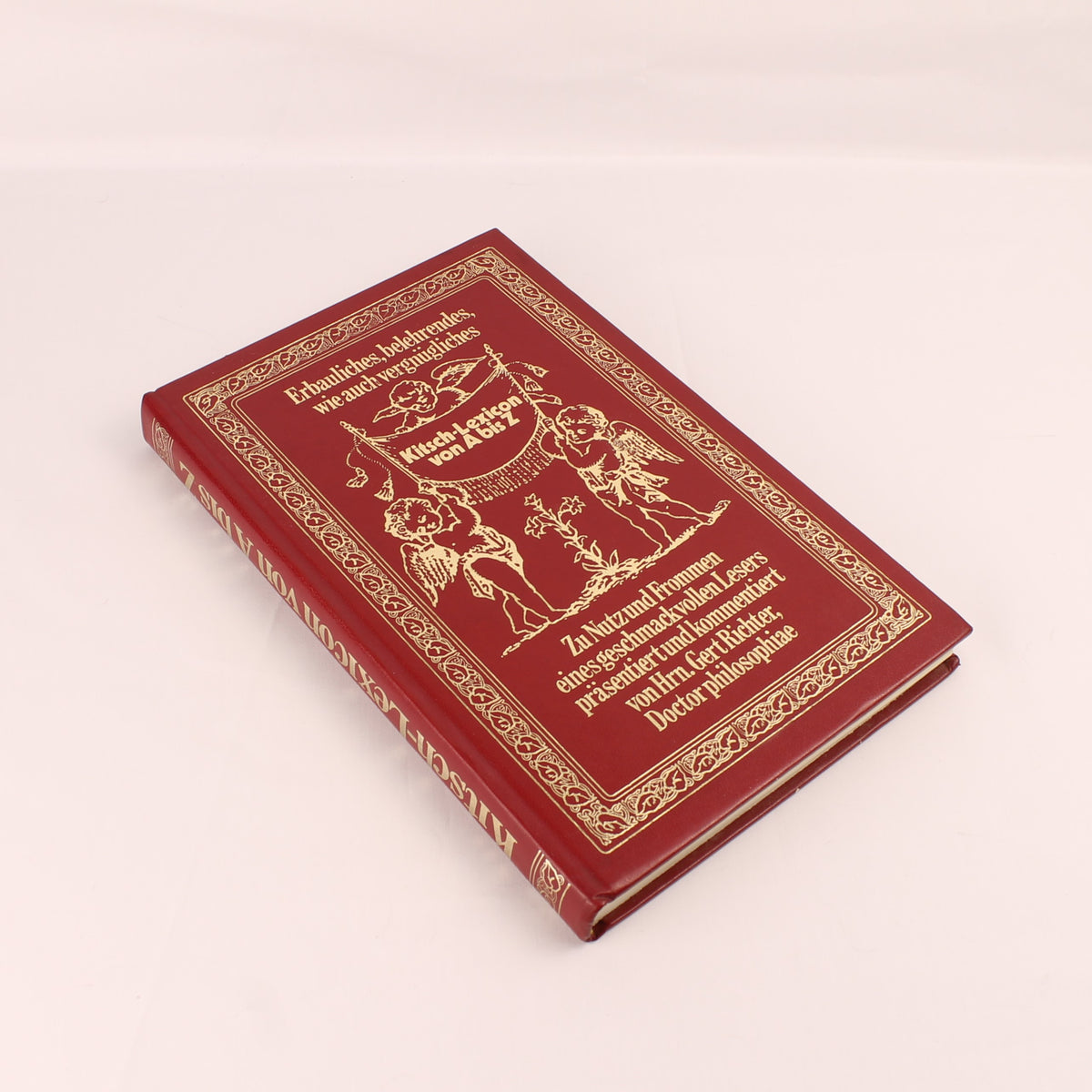 Kitsch-Lexicon von A bis Z - Gert Richter - Geïllustreerd Vintage Kunstboek, 1972