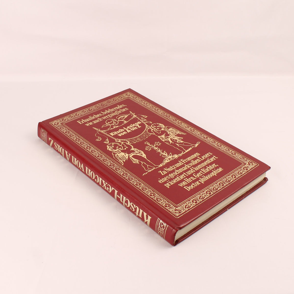 Kitsch-Lexicon von A bis Z - Gert Richter - Geïllustreerd Vintage Kunstboek, 1972