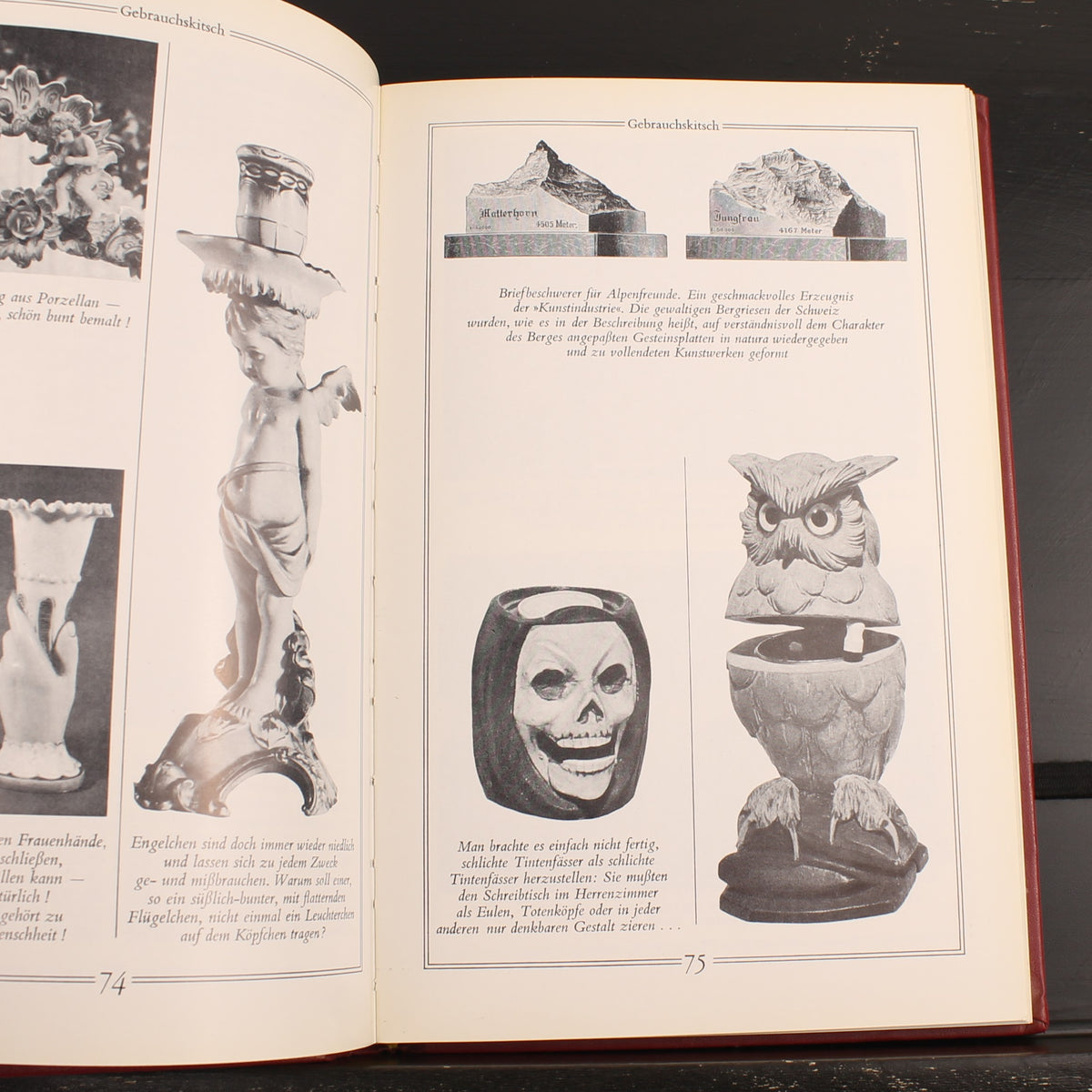Kitsch-Lexicon von A bis Z - Gert Richter - Geïllustreerd Vintage Kunstboek, 1972