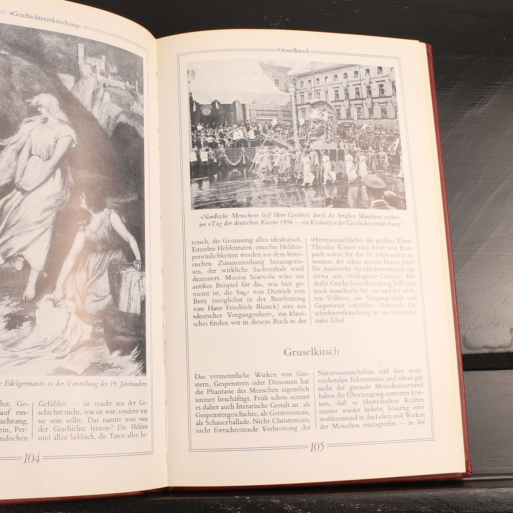 Kitsch-Lexicon von A bis Z - Gert Richter - Geïllustreerd Vintage Kunstboek, 1972