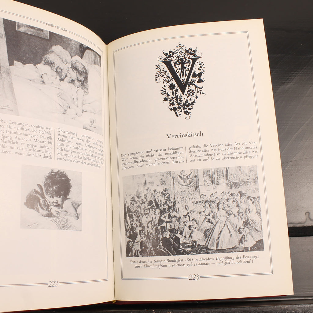 Kitsch-Lexicon von A bis Z - Gert Richter - Geïllustreerd Vintage Kunstboek, 1972