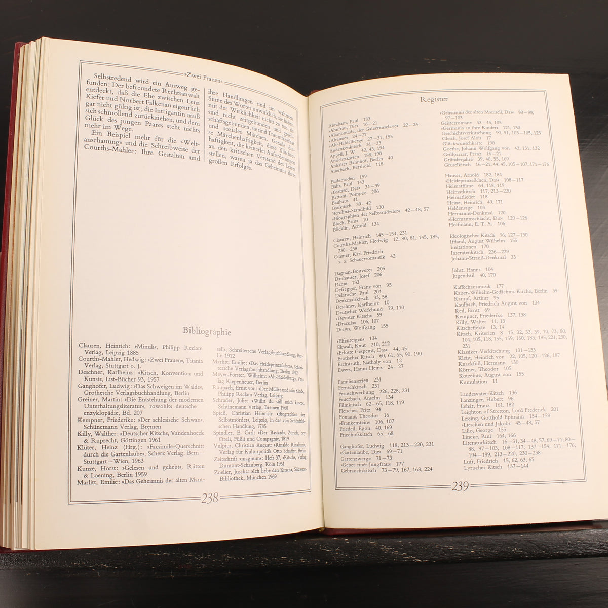 Kitsch-Lexicon von A bis Z - Gert Richter - Geïllustreerd Vintage Kunstboek, 1972