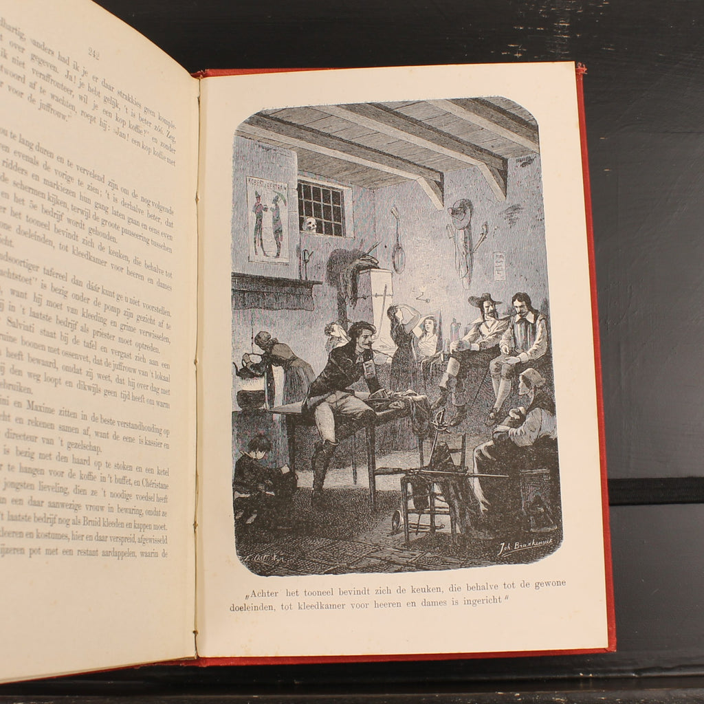Van Allerlei Slag (1883) - Justus van Maurik Jr. - 8 platen door Johan Braakensiek