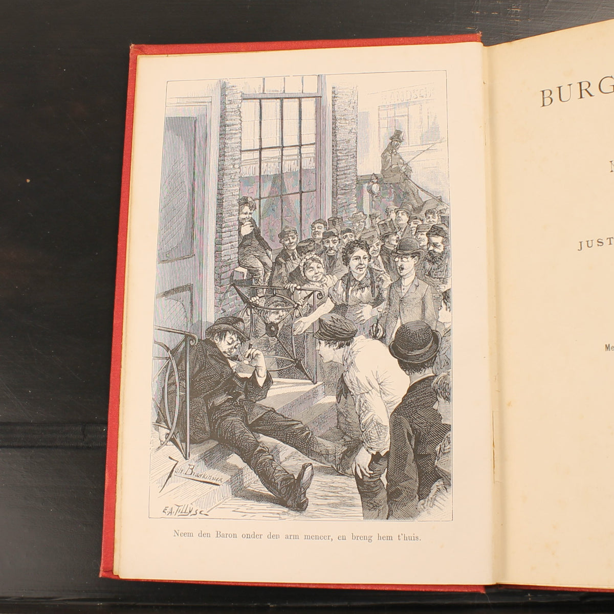 Burgerluidjes, Novellen en Schetsen (1885) - Justus van Maurik Jr. - Johan Braakensiek