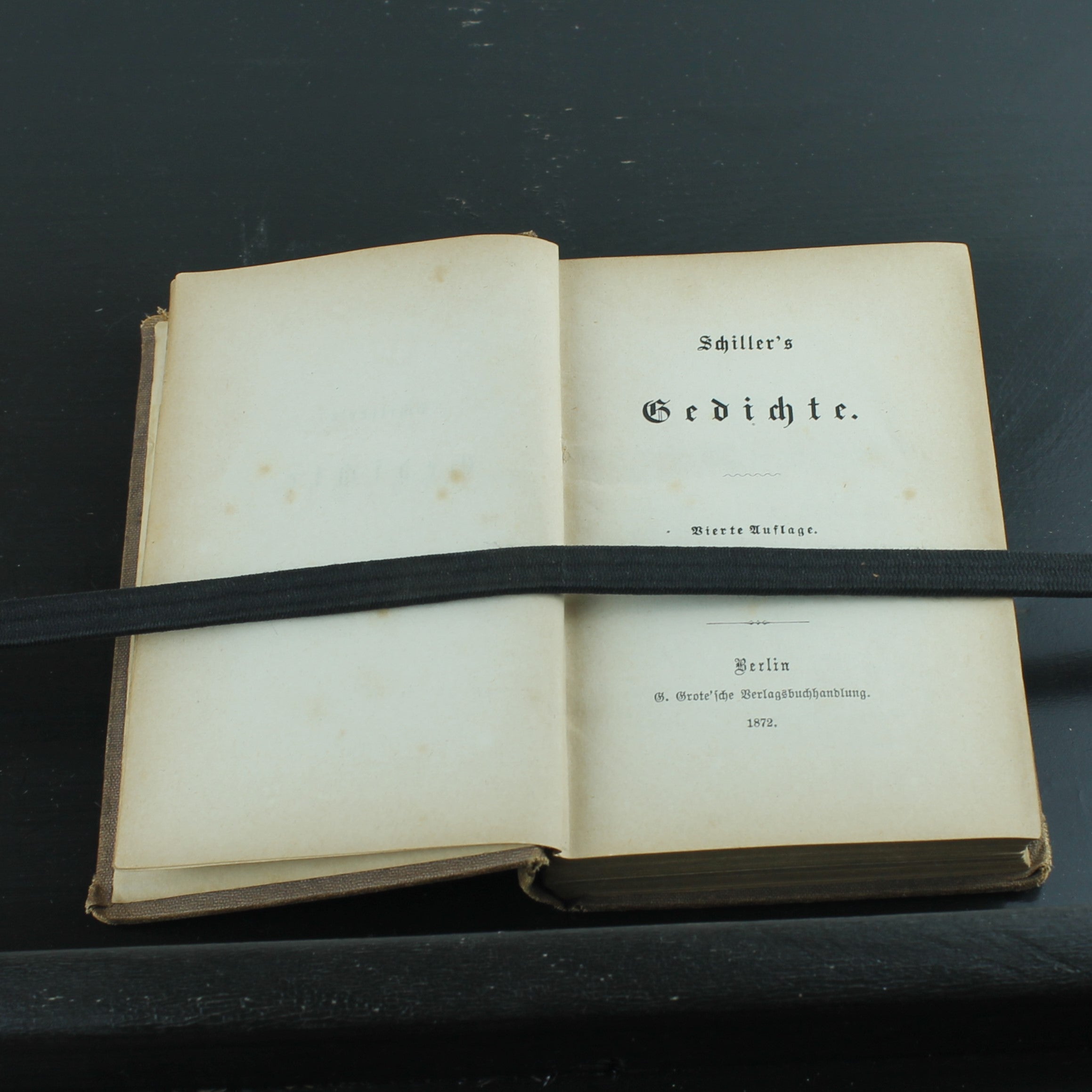 Schiller’s Gedichte (1872) – Antieke Duitse Poëzie | Berlijnse Uitgave
