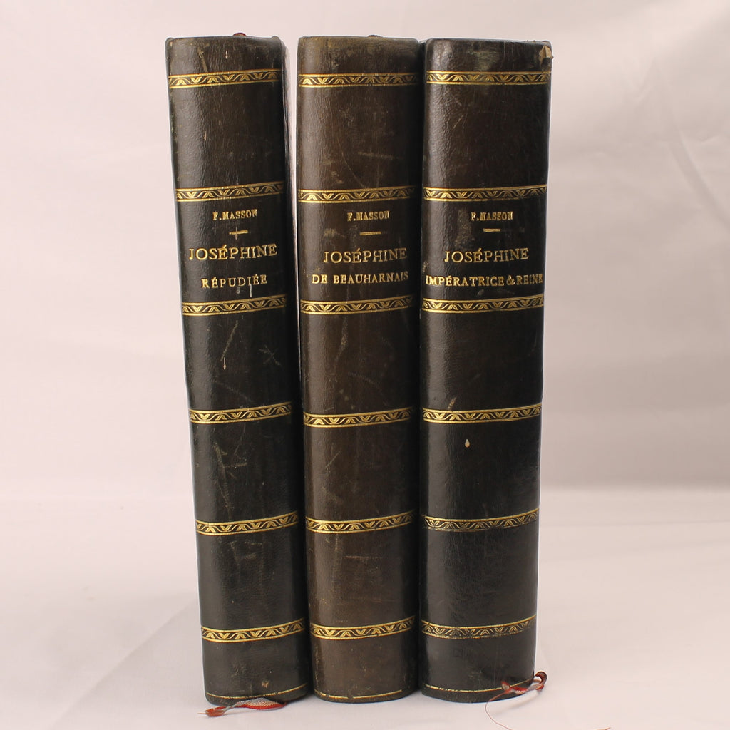 Joséphine de Beauharnais Set van 3 - Frédéric Masson - Parijs 1901-1905